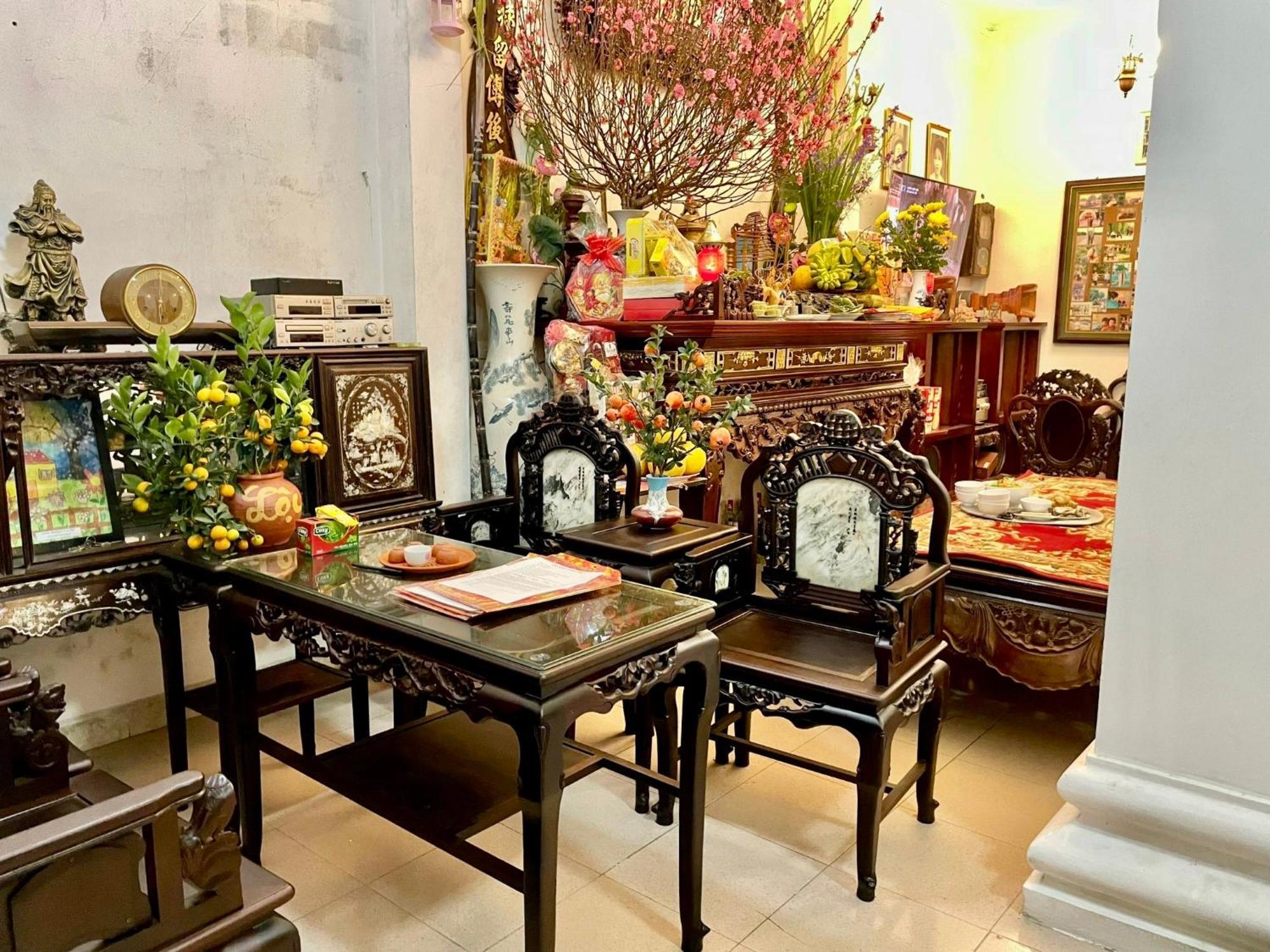 Lee Homestay Hanoi Buitenkant foto